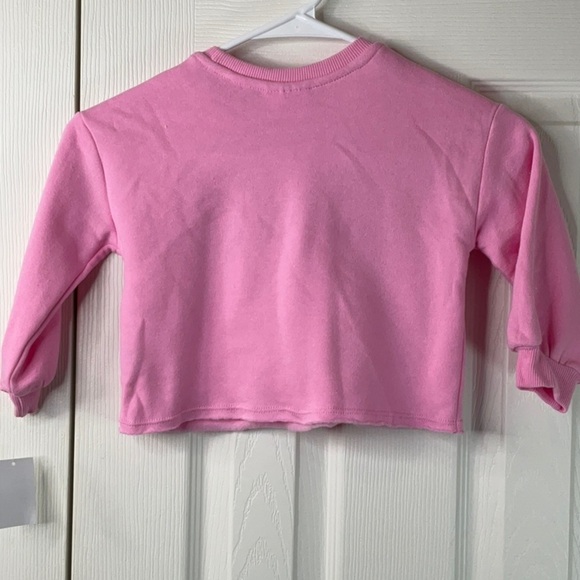 Barbie - Girl's Pink Sweater Size 2T - Picture 6 of 8